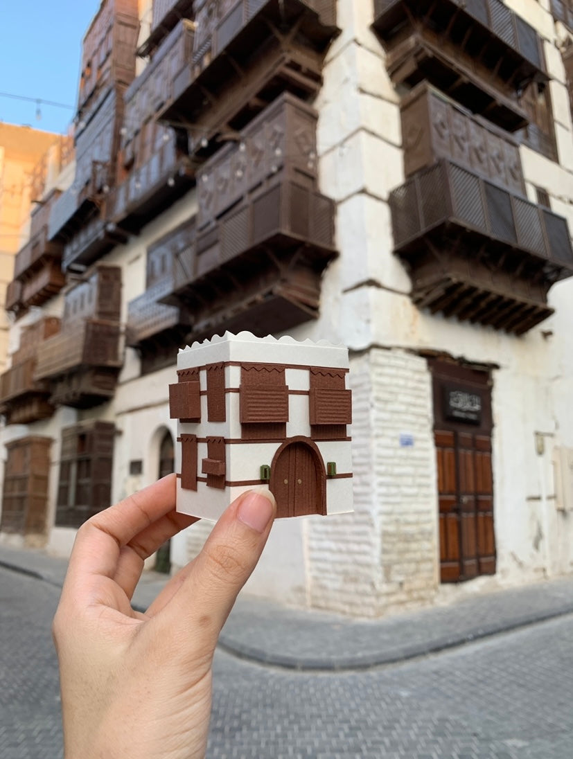 Historic Jeddah’s Houses in Paper | بيوت جدة التاريخية بالورق